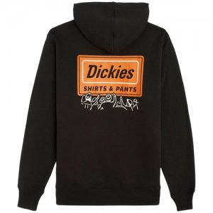 Толстовка Harrison Hoodie Black / L Dickies. Цвет: черный