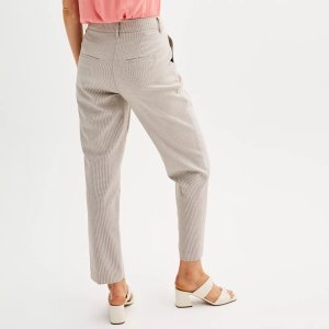 Женские прямые брюки с высокой посадкой Nine West