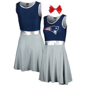 Женский костюм темно-синего/серого цвета New England Patriots Game Day, комплект платьев Unbranded
