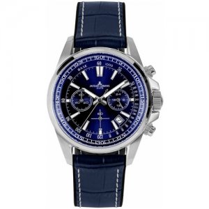 Наручные часы JACQUES LEMANS Sport, синий, серебряный. Цвет: серебристый/синий
