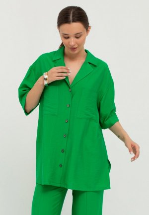 Рубашка Gsfr. Цвет: зеленый