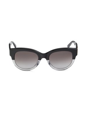Солнцезащитные очки «кошачий глаз» 53MM Mcm, черный MCM
