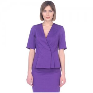 Пиджак , размер 46, фиолетовый Baon. Цвет: фиолетовый