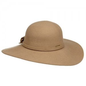 Шляпа с широкими полями 18449-0 FELT FLOPPY, размер ONE Seeberger. Цвет: бежевый