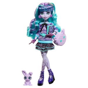 Набор куклы и ночевки Monster High Twyla Creeover Party Mattel