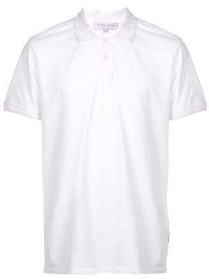 Рубашка-поло с короткими рукавами Orlebar Brown. Цвет: белый