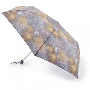 Мини-зонт, бежевый FULTON. Цвет: бежевый