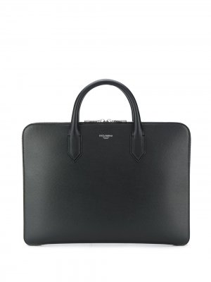 Сумка для ноутбука Dolce & Gabbana. Цвет: черный