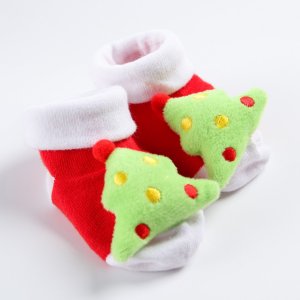 Новогодние носочки-погремушки Mum&Baby