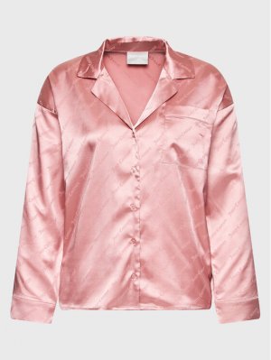 Пижамная футболка стандартного кроя, розовый Juicy Couture