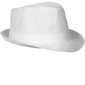 Шляпа трилби летняя, размер 58, белый Верида. Цвет: белый