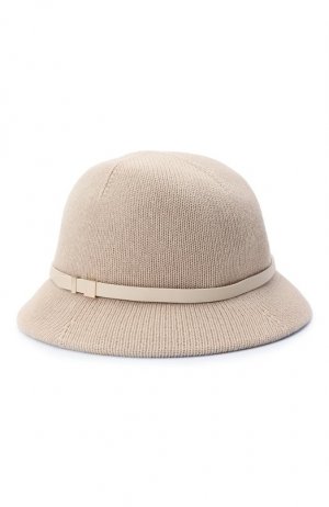 Кашемировая шляпа Inverni. Цвет: бежевый