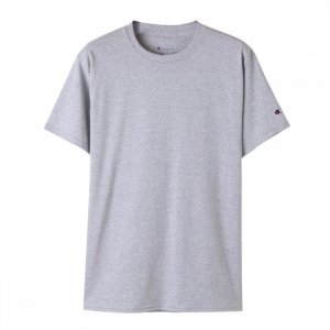 CHAMPION Однотонная футболка с короткими рукавами | Серый T425-СЕРЫЙ