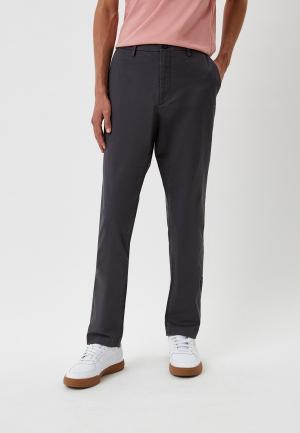Брюки UNIQLO чинос. Цвет: серый