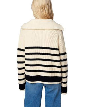Свитер Knit Stripe Sweater, цвет Peak Hour Blank NYC