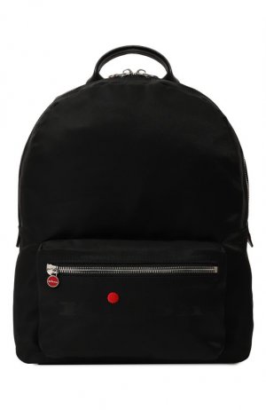 Текстильный рюкзак Kiton. Цвет: чёрный