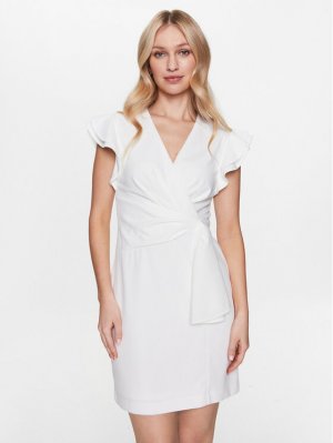 Коктейльное платье стандартного кроя Dkny, белый DKNY
