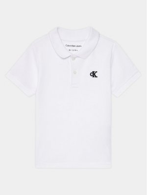 Рубашка поло стандартного кроя , белый Calvin Klein