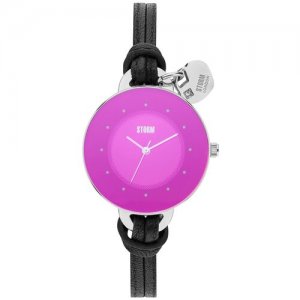 Наручные часы Rosa Lazer Purple, черный Storm. Цвет: черный