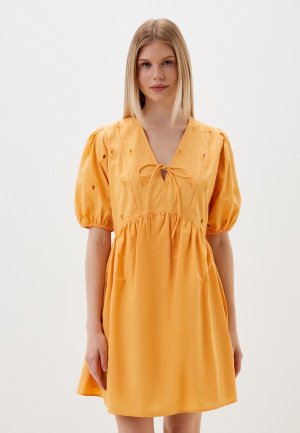Платье Desigual. Цвет: оранжевый