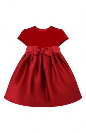 Платье Il Gufo. Цвет: красный