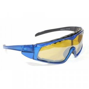 Солнцезащитные очки , синий, желтый Freeway. Цвет: синий/желтый