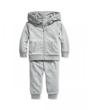 Толстовка для мальчиков и amp; Комплект спортивных штанов – малышей , цвет Gray Ralph Lauren