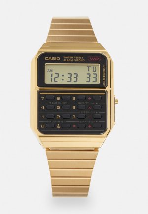 Цифровые часы Calculator Ca-500 Unisex , золотой Casio