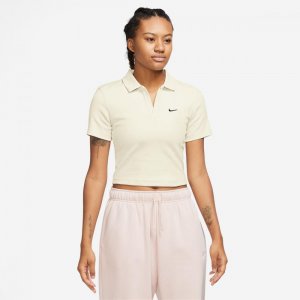 Женская футболка-поло с короткими рукавами Sportswear Essentials DV7885 133 Nike