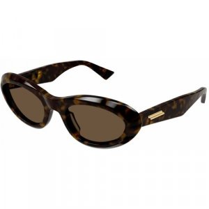 Солнцезащитные очки, коричневый Bottega Veneta. Цвет: коричневый