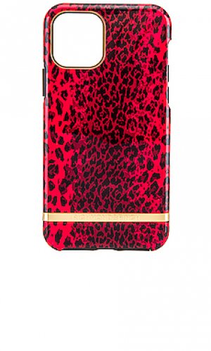 Чехол для телефона red leopard Richmond & Finch. Цвет: красный