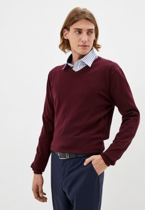 Пуловер Begood. Цвет: бордовый