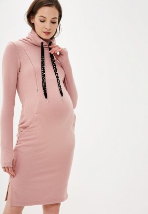 Платье I Love Mum Вилена. Цвет: розовый