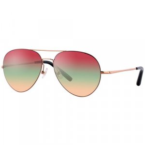 Солнцезащитные очки , авиаторы, оправа: металл, для женщин, золотой Matthew Williamson. Цвет: rgb