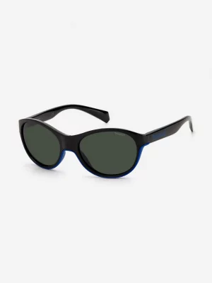 Солнцезащитные очки женские, Черный Polaroid. Цвет: черный