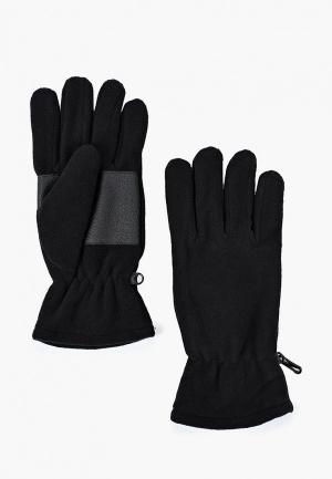 Перчатки OVS. Цвет: черный