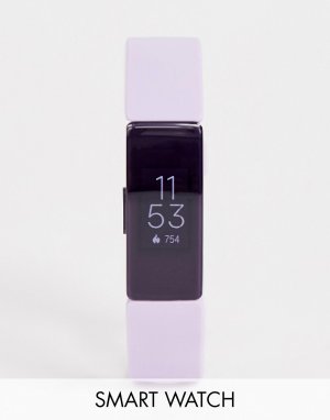 Смарт-часы сиреневого цвета Inspire HR-Фиолетовый Fitbit