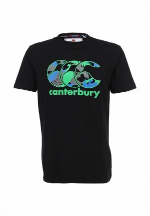Футболка спортивная Canterbury CA013EMAWZ04. Цвет: черный