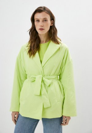 Куртка утепленная Perspective. Цвет: зеленый