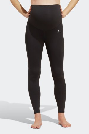 Леггинсы для йоги беременных Performance Training длина 7/8 adidas, черный Adidas