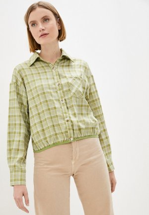 Рубашка By Swan. Цвет: зеленый