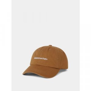 Кепка T-logo cap, размер OneSize, коричневый thisisneverthat. Цвет: коричневый/песочный