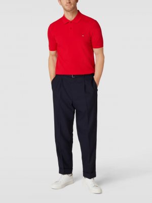 Рубашка-поло с вышивкой этикеток , красный Christian Berg