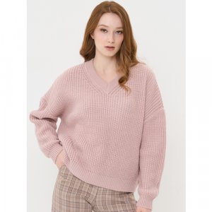 Пуловер , размер 50/56, розовый VAY. Цвет: розовый