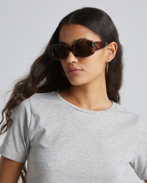 Женская базовая футболка с короткими рукавами , серый Easy Wear