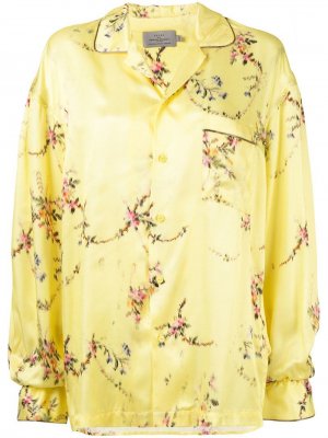 Рубашка с цветочным принтом Preen By Thornton Bregazzi