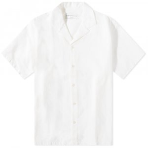 Рубашка Eren Short Sleeve Cotton Lace Shirt Officine Générale