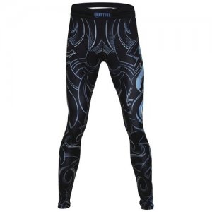 Компрессионные штаны Virgo MSP-127 XL Athletic pro.. Цвет: черный