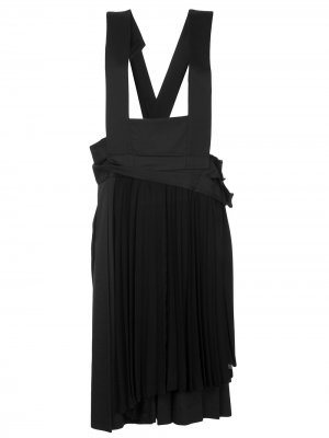Платье-сарафан на лямках Comme Des Garçons Pre-Owned. Цвет: черный