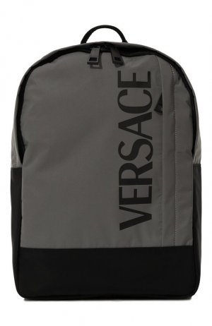 Рюкзак Versace. Цвет: серый